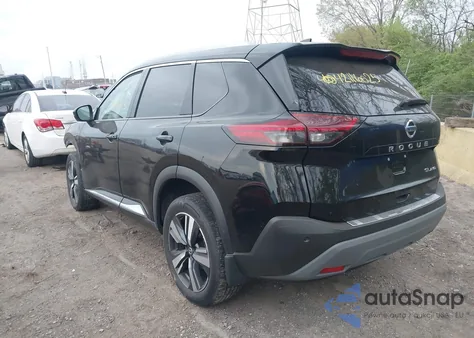 2021 Nissan Rogue Sl Intelligent Awd z USA, uszkodzony, nr VIN 5N1AT3CB1MC755068